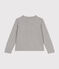 Fleece vestje voor meisjes grijs CHATON CHINE