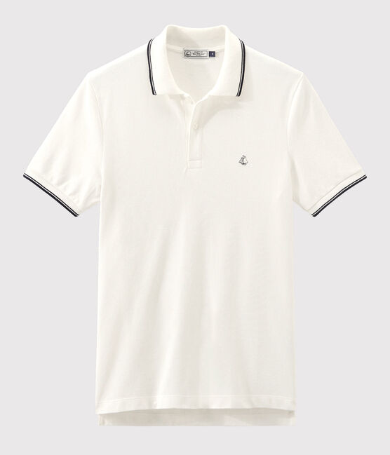 Polo Homme blanc MARSHMALLOW