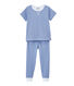 Pyjama garçon en tubique manches courtes