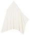 Cape de bain bébé en éponge blanc MARSHMALLOW