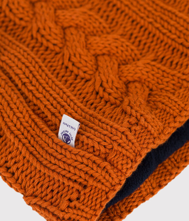 Snood voor meisjes bruin