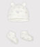 Set met muts en slofjes van tubic voor baby variante 1