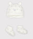 Set met muts en slofjes van tubic voor baby