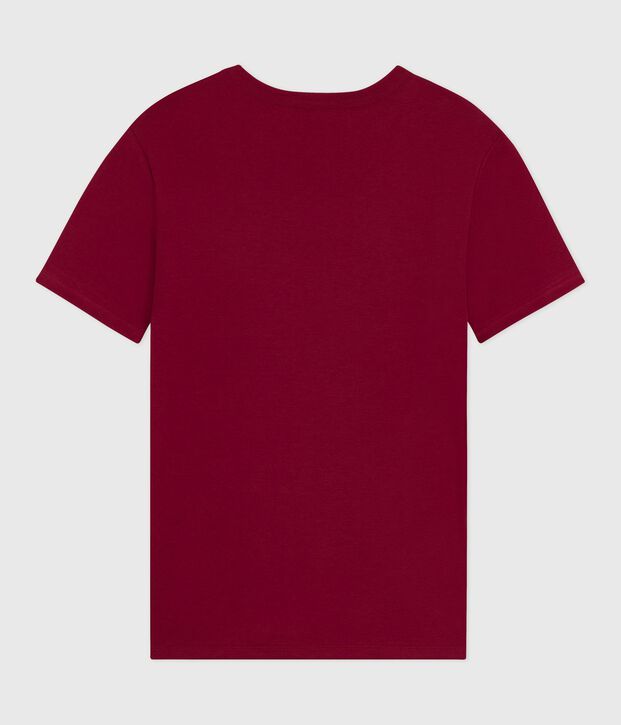 Katoenen dames-T-shirt met korte mouwen - L'Iconique rood