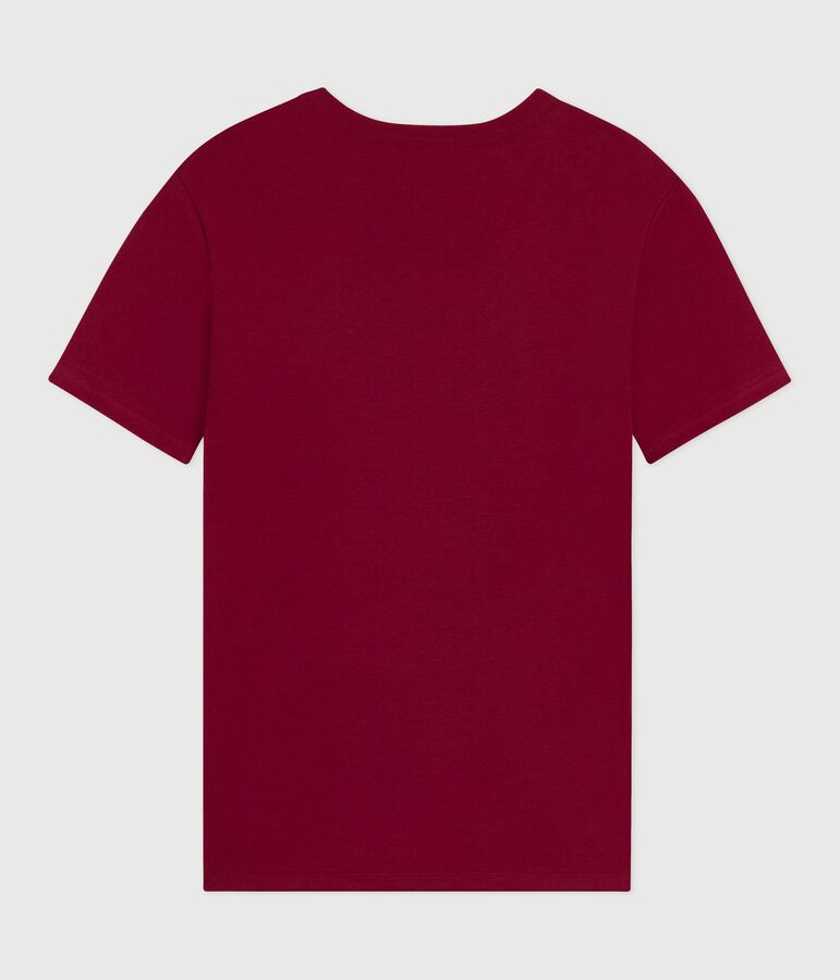 Katoenen dames-T-shirt met korte mouwen - L'Iconique rood