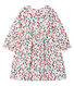 Robe manches longues bébé fille imprimée