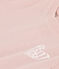Tee-shirt manches courtes en coton bébé rose SALINE