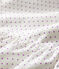 Bodyjurk met print babymeisje purper REAL/wit MARSHMALLOW