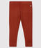 Legging en coton bébé orange MADRAS