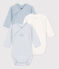 Set van 3 katoenen body's met lange mouwen voor baby's variante 2