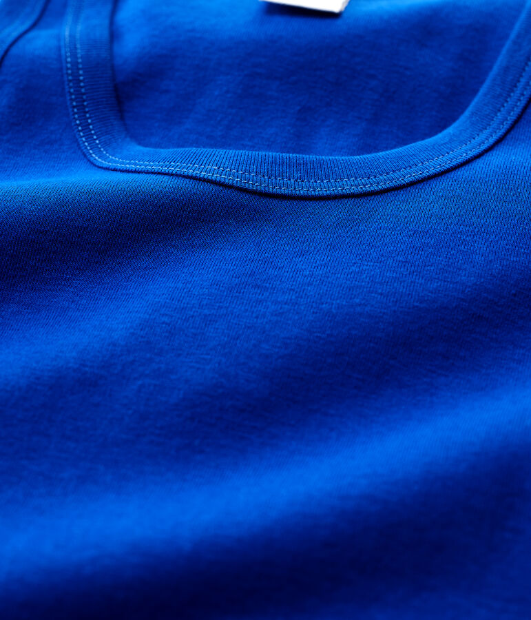 Iconisch katoenen Dameshemd blauw