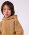 Sweatshirt van sherpa voor kinderen LATTE