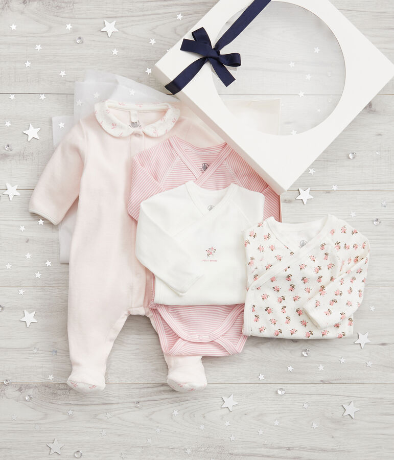 Coffret cadeau naissance multicouleur