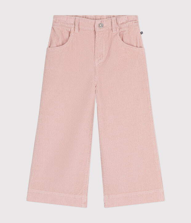 Fluwelen broek voor meisjes roze