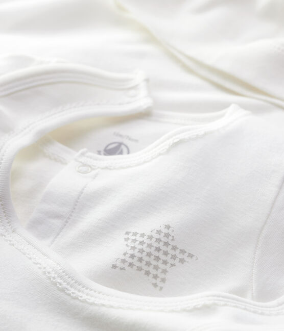 Lot 4 pièces bébé en coton biologique variante 1