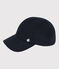 Effen blauwe kinderpet blauw SMOKING