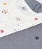 Setje van korte katoenen kinderpyjama's met print variante 1
