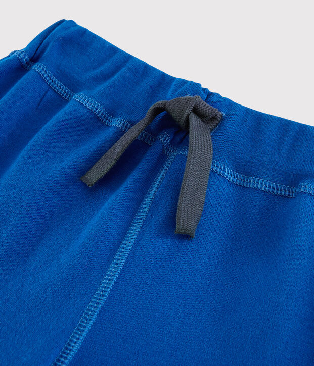 Jersey Jongensbermuda blauw