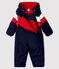 Pilootpakje babyjongen blauw SMOKING/wit MULTICO