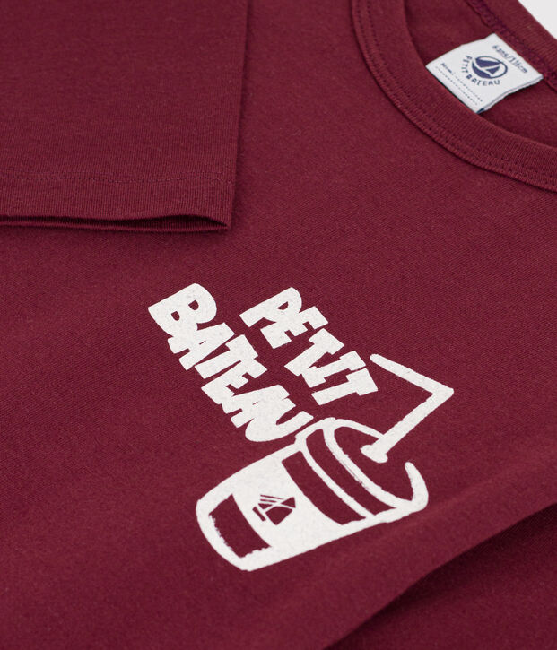 T-shirt met lange mouwen en motief voor kinderen TRUFFE