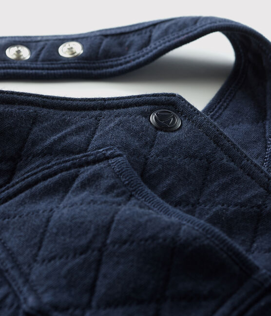 Lange salopette babyjongen blauw SMOKING
