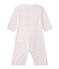 Combisac bébé fille 2 en 1 rose VIENNE/blanc MULTICO