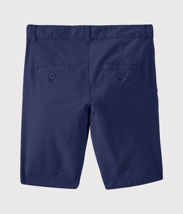 Bermuda enfant gar&ccedil;on bleu marine