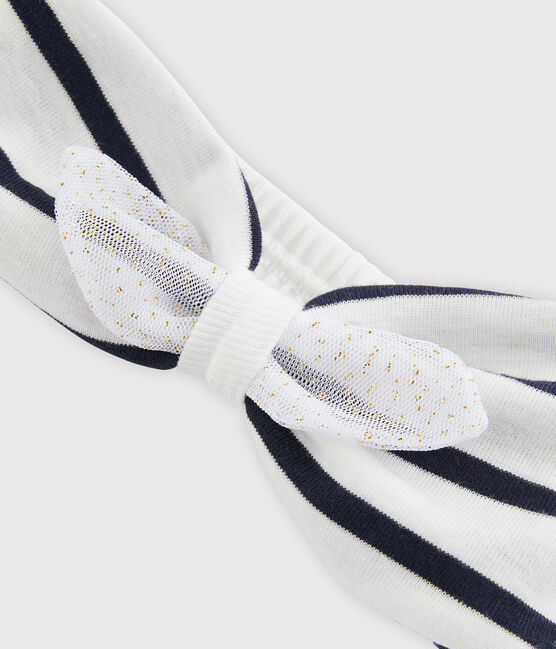 Bandeau cheveux bébé fille blanc MARSHMALLOW/blanc MULTICO