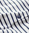 Katoenen korte baby. wit MARSHMALLOW/blauw SMOKING