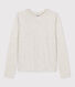 Tee-shirt L'ICONIQUE chaud col rond en coton Femme