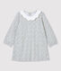Robe en molleton bébé.