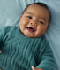 Cardigan en laine et coton bébé