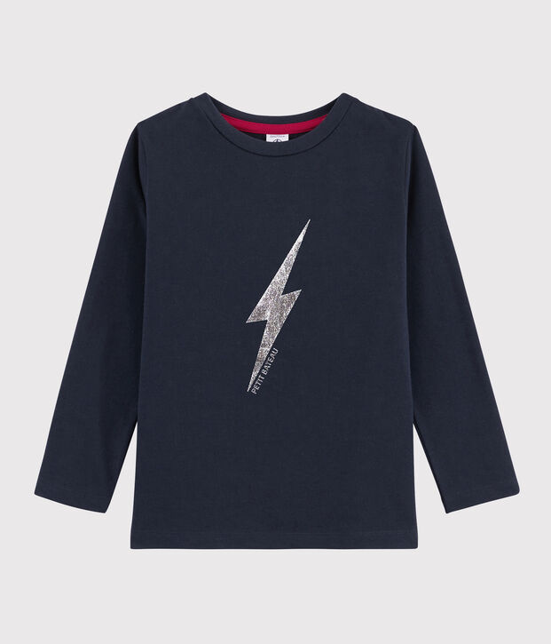 T-shirt met zeefdruk jongens kinderen SMOKING