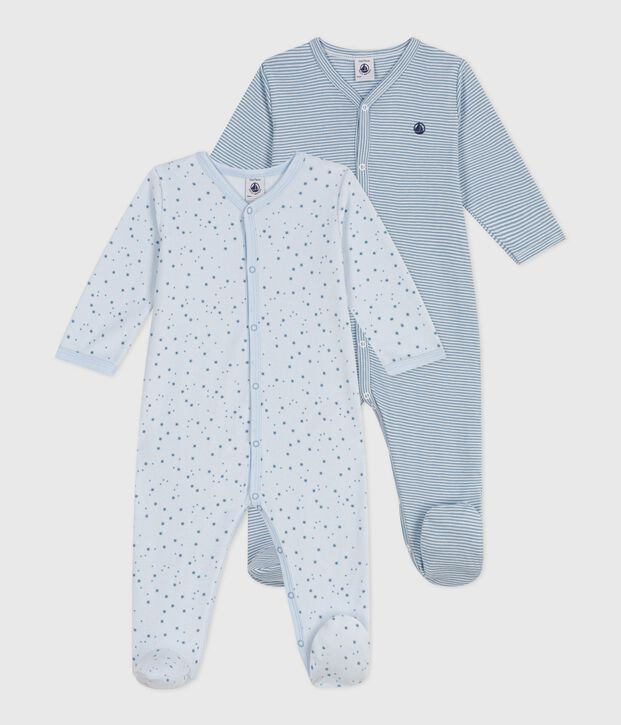 Lot de pyjamas b&eacute;b&eacute; en coton imprim&eacute; multicouleur