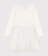 Robe en côte et tulle enfant fille