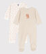 Lot de 2 dors bien etoile bébé en coton