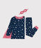 Glow-in-the-dark pyjama voor kleine meisjes en jongens van katoen INCOGNITO/ MULTICO