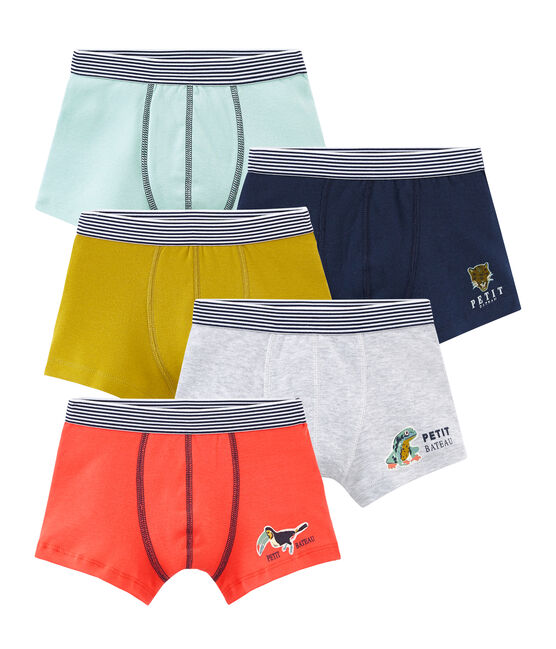 Set van 5 boxershorts voor jongens variante 1