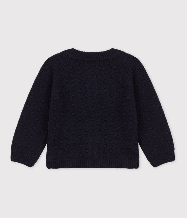 Babycardigan in tricot van wol SMOKING