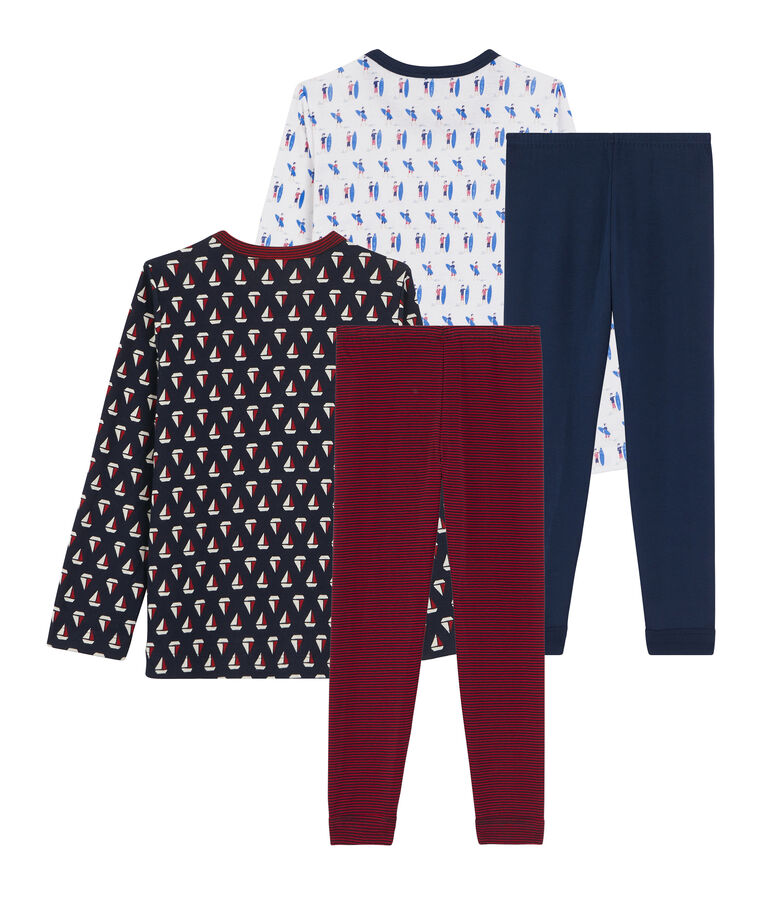 Duo de pyjamas petite fille en c&ocirc;te variante 1