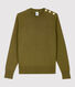 Pull marin en coton Femme