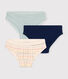 Lot de 3 slips en coton enfant
