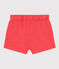 Short bébé en lin orange JUPITER
