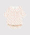 Robe et bloomer bébé fille blanc MARSHMALLOW/blanc MULTICO