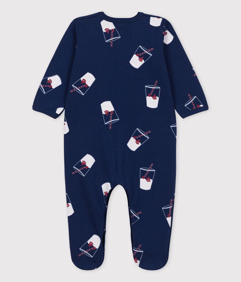 Dors bien b&eacute;b&eacute; en coton biologique Tajinebanane x Petit Bateau bleu/multicouleur