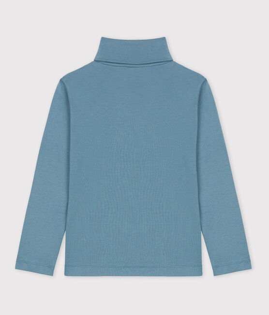 Sous-pull en coton enfant fille / garçon bleu ROVER