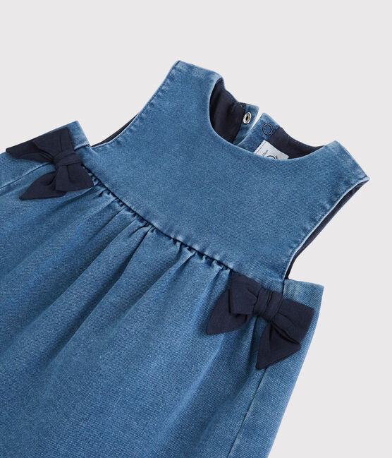 Denim babyjurk. blauw JEANS