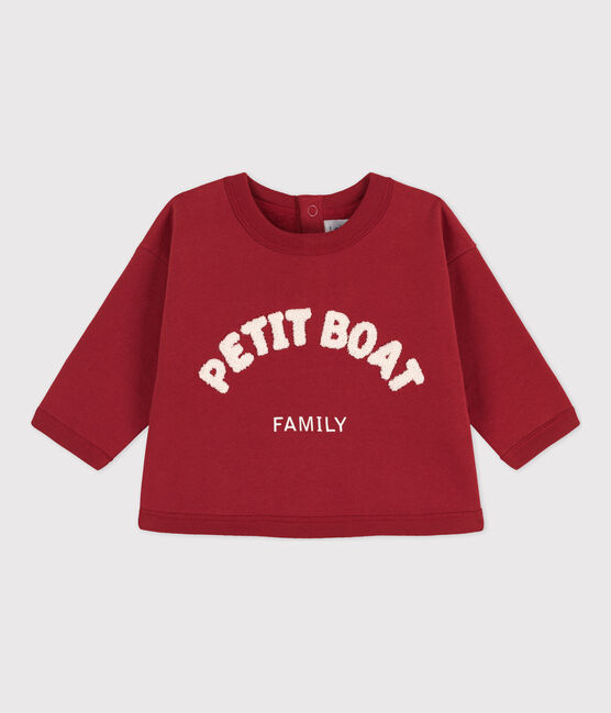 Sweatshirt bébé en coton STOP