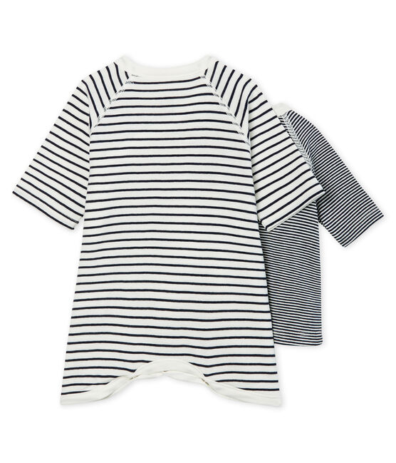 Set kimonorompertje en brassière baby van gebreide stof variante 1
