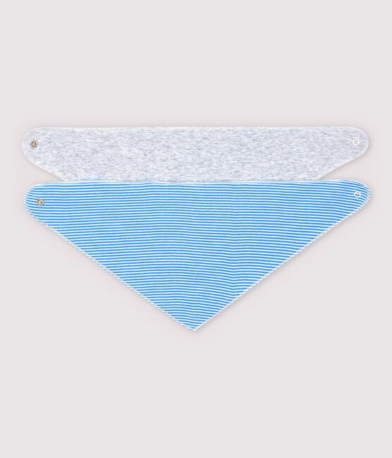Set van 2 babybandana's van biologisch katoen variante 2